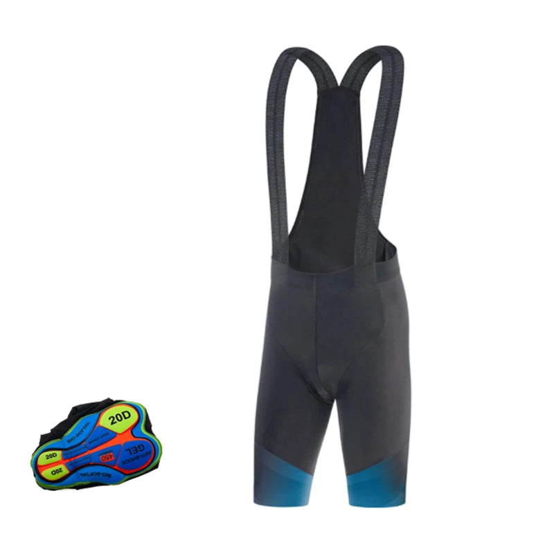 Mountain Bike Clothes Cycling Bib Pants Cycling Shorts 2021 Quick-Dry Cycling Jersey Set MTB Road Bicycle Clothing Breathable