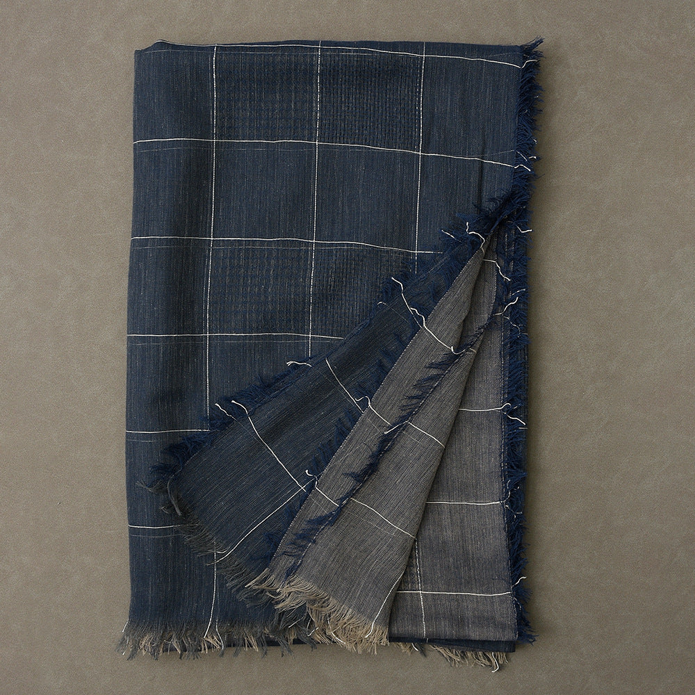 Cotton Linen Men Scarf Patchwork Scarf for Men Tassel Autumn Winter Long Mens Scarves Fashion Male Accessories