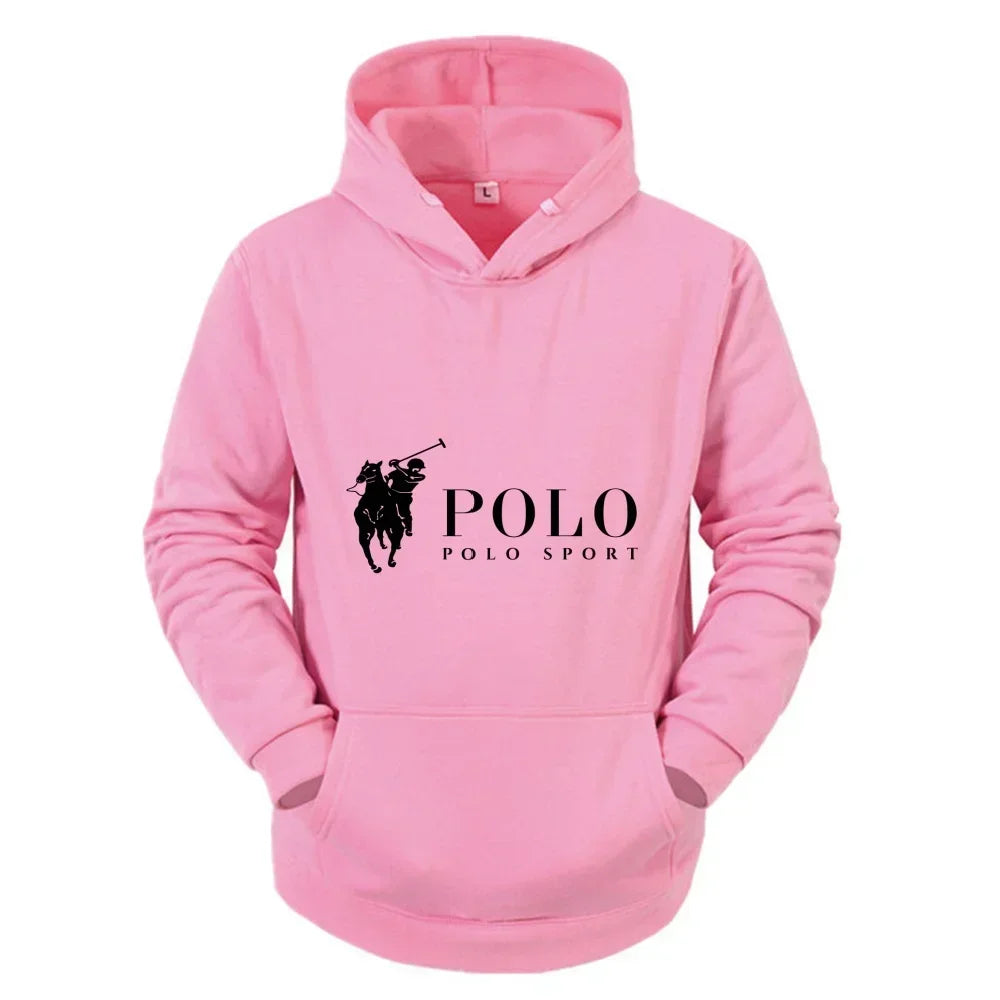 Fashionable casual hoodies for men and women in autumn and winter warm sweaters for running and fitness outdoor jerseys