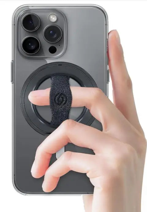 EWA MagOne 3rd Gen Compatible with MagSafe Phone Holder, Removable Magnetic Ring Holder Kickstand Ring for iPhone 16,15,14,13,