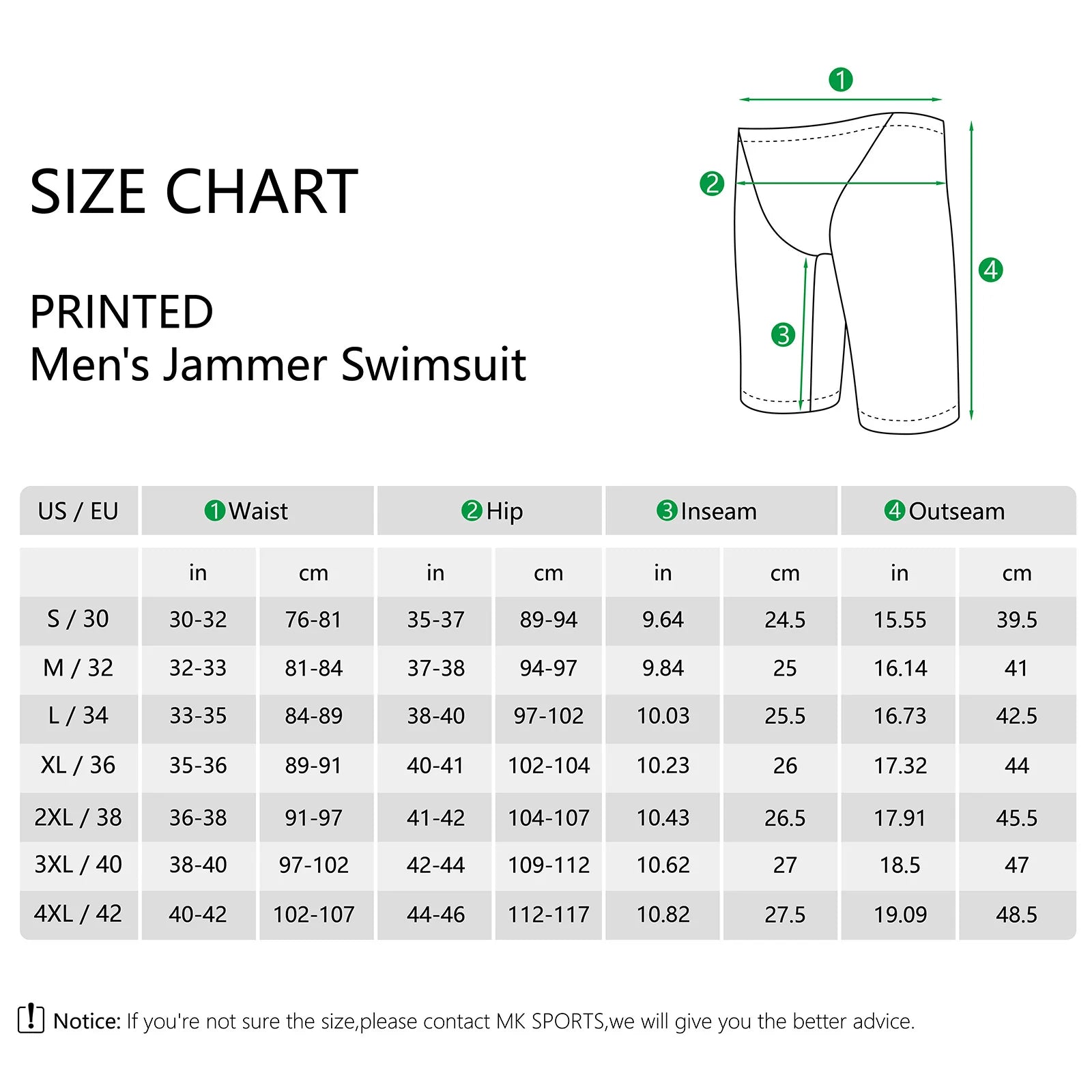 Men‘s Swimming Trunks Swimsuit Jammer Endurance Athletic Training Swimsuit Racing Shorts Swimwear Men Swim Jammers Brief