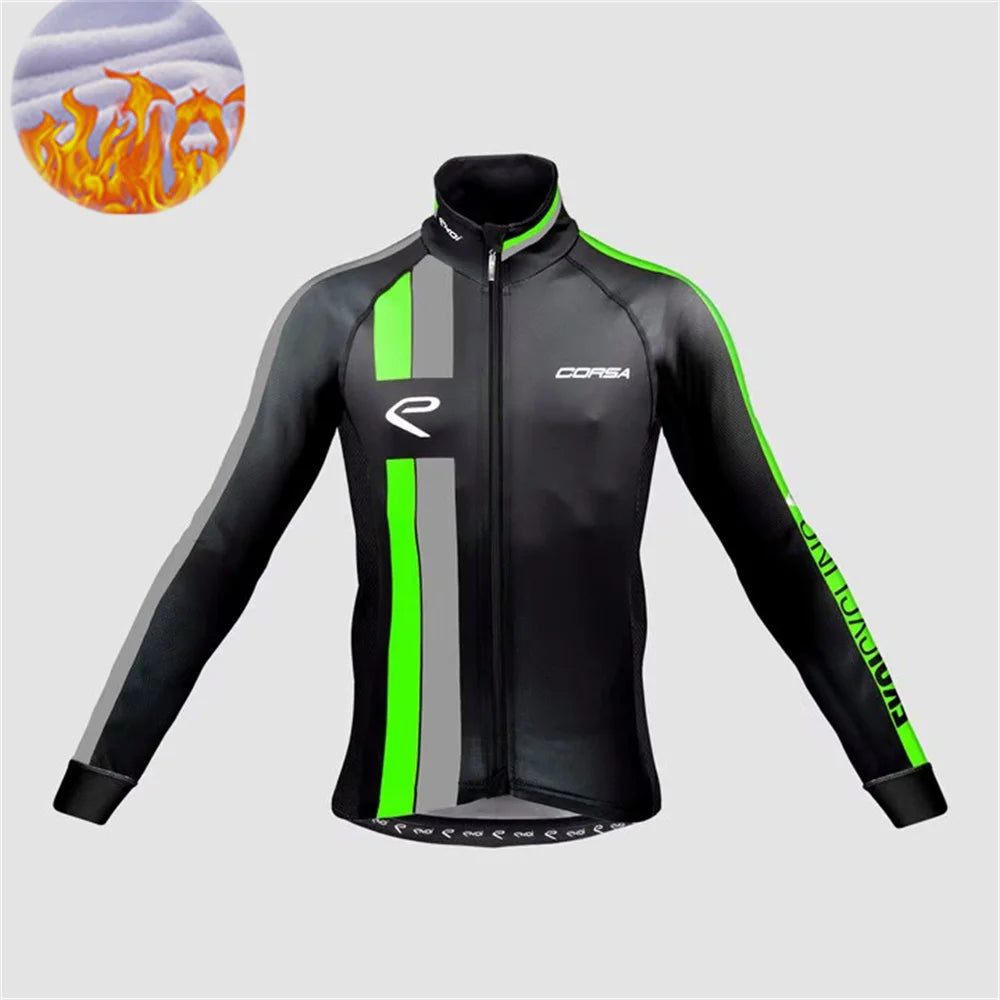 2024 New Winter Cycling Clothing Men&