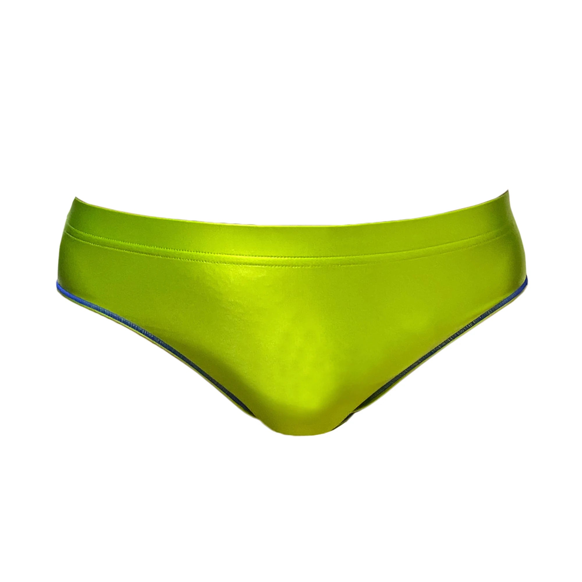 XcloCKNYoung satin glossy men underpants oily shiny solid color shiny breathable sports briefs Silk High elasticity briefs