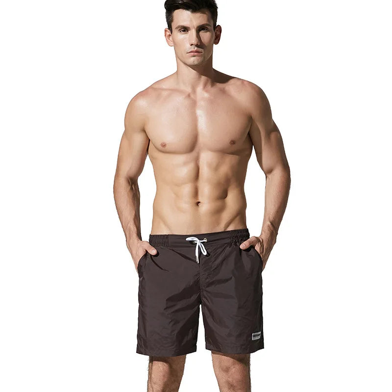Desmiit Swimwear Man Swimmming Shorts Quick Dry Mens Beach Board Shorts Surfing Boardshorts Sea Man Gym Sport Wear Swim Trunks