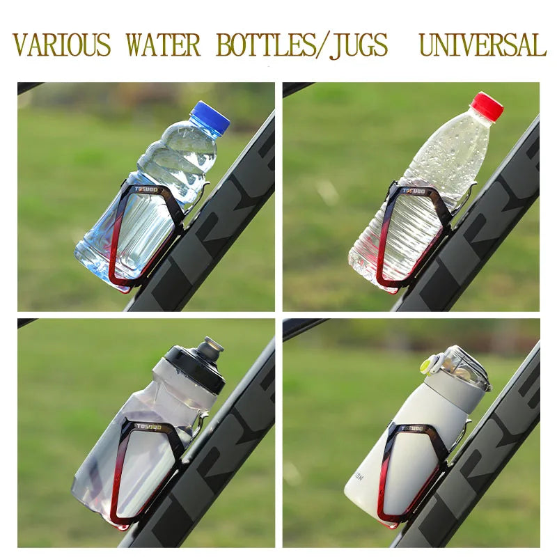 TOSUOD Bicycle bottle cage aluminum alloy cycling gradient colorful bracket cycling equipment road bike cup holder
