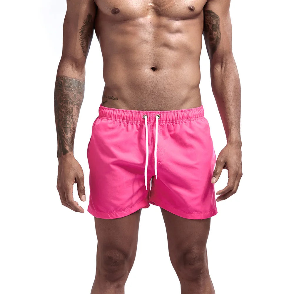 Swimsuits Man 2025 Summer Beach Shorts Mesh Lined Swimwear Board Shorts Male Men&