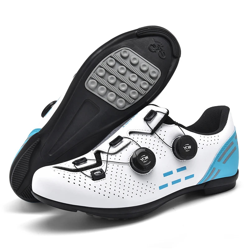 Mens Cycling Shoes Anti-slip Mountain Bike Shoes Unisex Road Cycling Sneakers Racing Shoes Outdoor Womens Bicycle Sneakers Mtb