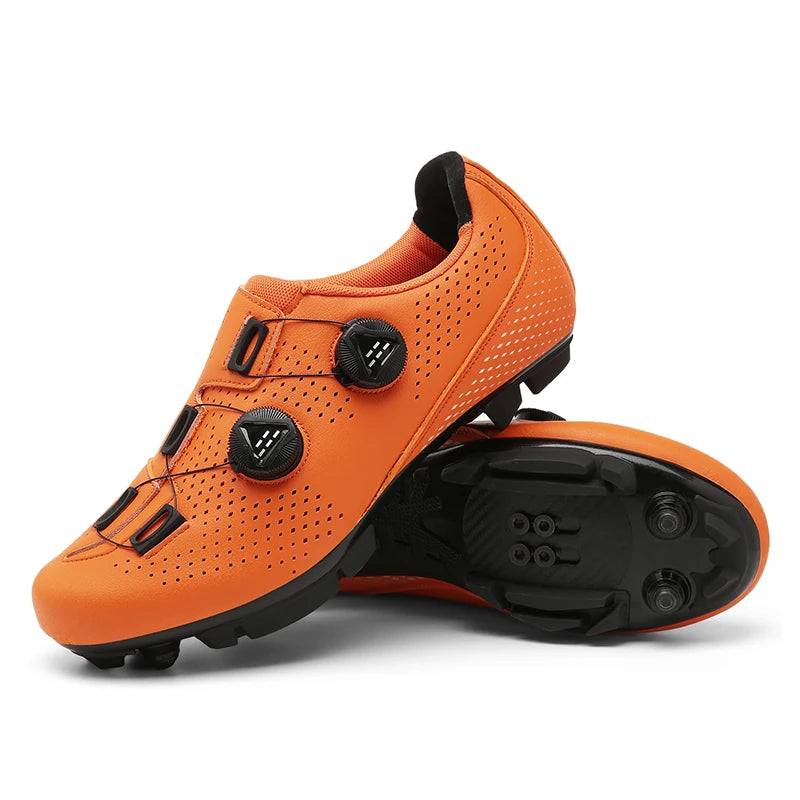 MTB Cycling Shoes for Men Dirt Bike Sneakers Cleat Racing Mountain Biking Footwear