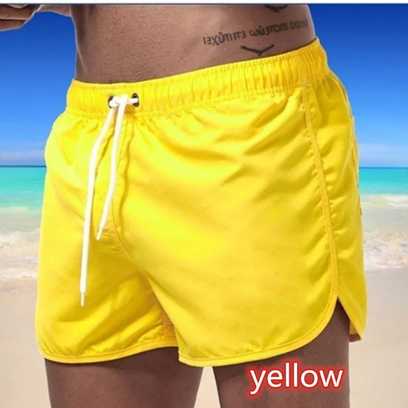 Swimsuits Man 2025 Summer Beach Shorts Mesh Lined Swimwear Board Shorts Male Men&