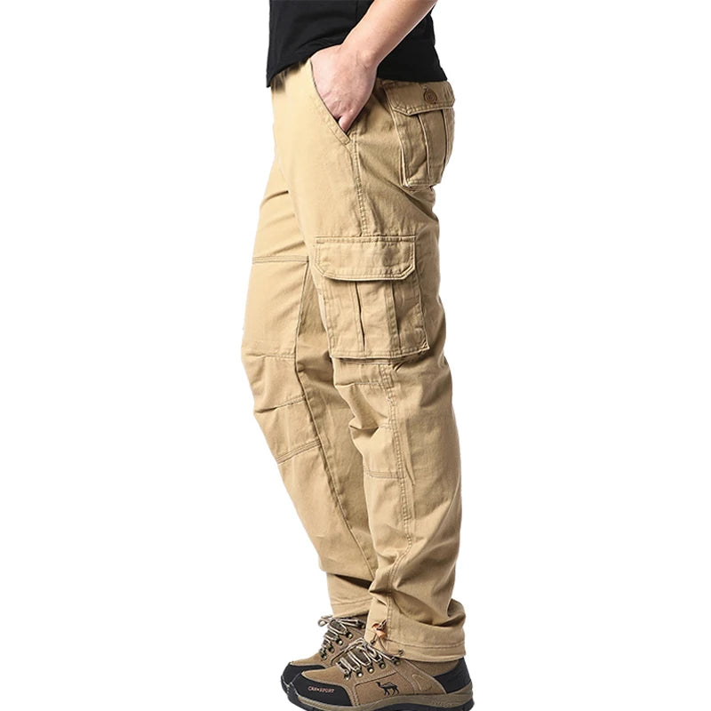 Large Pocket Loose Overalls Men&