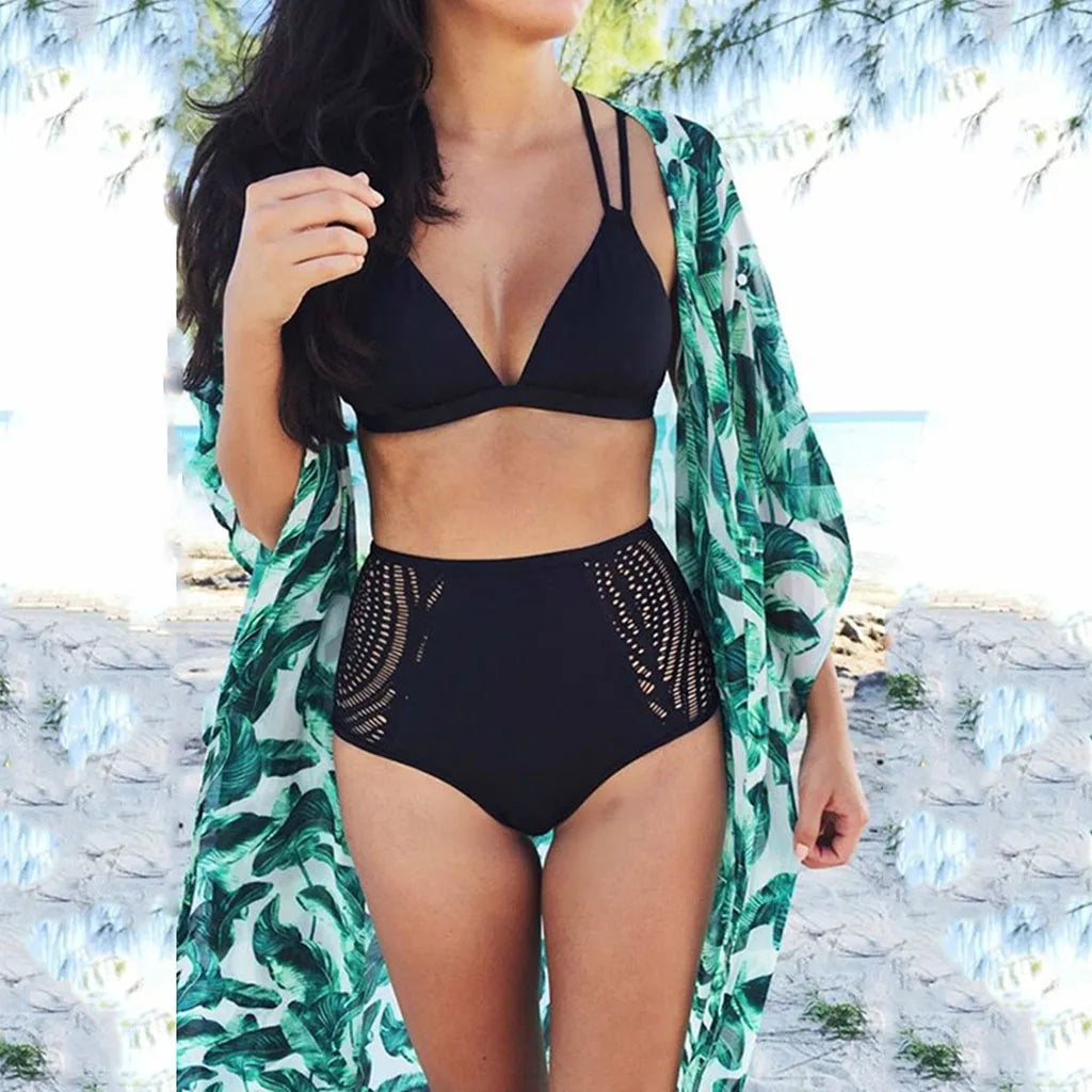 2026 New Women Swimsuit Sexy Solid Color Bathing Suit Push Up Slimming Swimwear Beachwear for Summer Pool Party