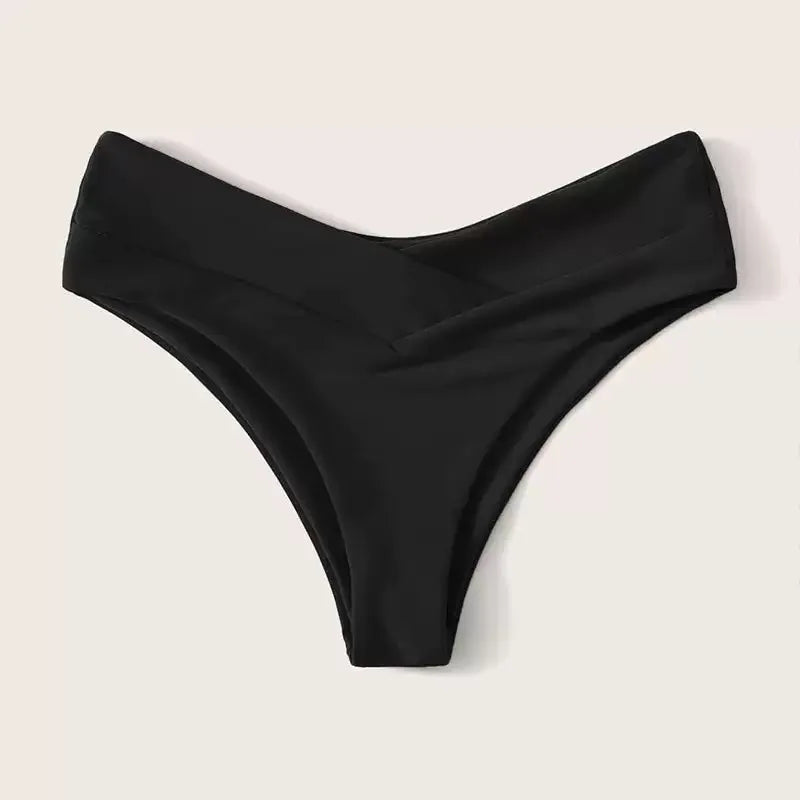 Swimsuit Women Briefs Bikini Bottom Swimwear Classic Bottoms Biquini Swim Short Cheeky Thong V Swim Trunks Brazillian Swimsuit