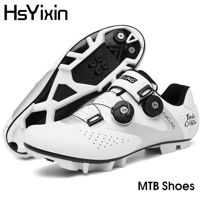 HsYixin MTB Self-locking Cycling Shoes Men Women&