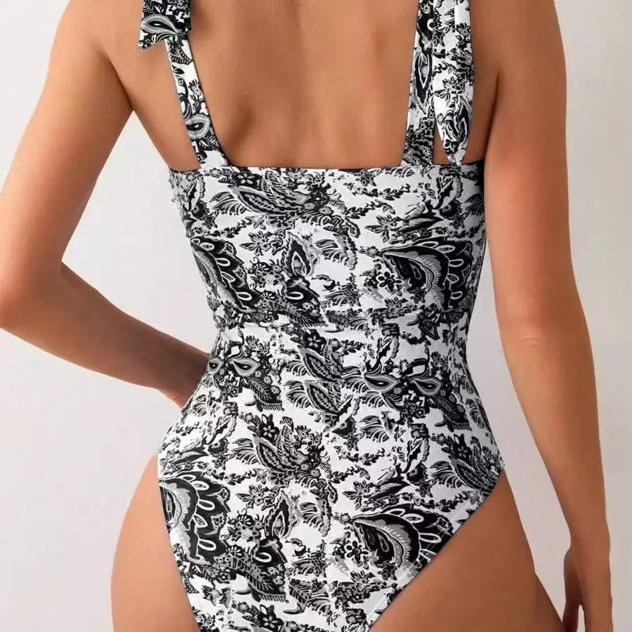 2025 New Swimwear Women Sexy Swimsuit One-Piece Swimming Suit Bathing Suit Bikini Set Beach Wear Monokini