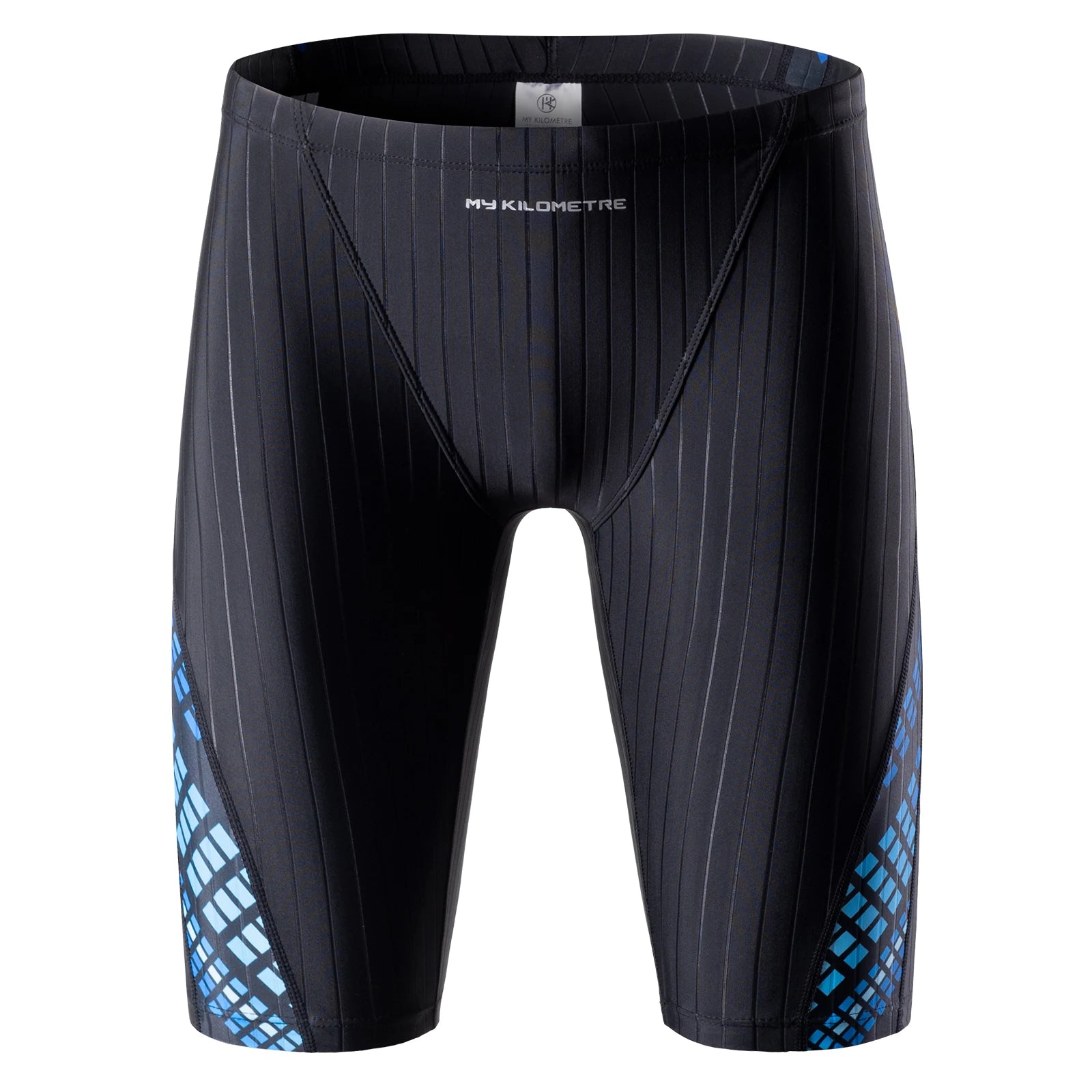Men‘s Swimming Trunks Swimsuit Jammer Endurance Athletic Training Swimsuit Racing Shorts Swimwear Men Swim Jammers Brief