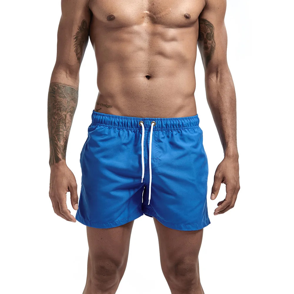 Swimsuits Man 2025 Summer Beach Shorts Mesh Lined Swimwear Board Shorts Male Men&