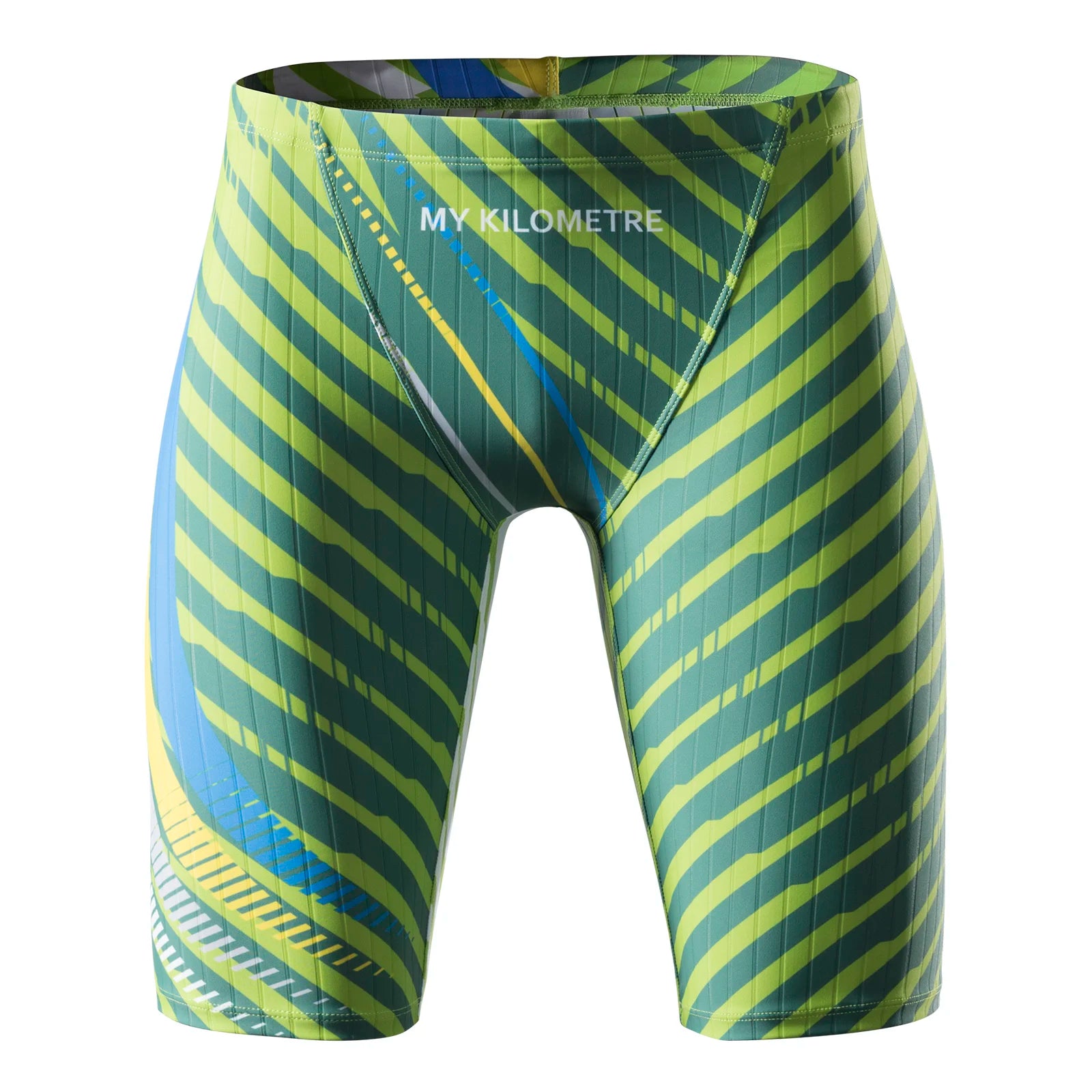 Men‘s Swimming Trunks Swimsuit Jammer Endurance Athletic Training Swimsuit Racing Shorts Swimwear Men Swim Jammers Brief