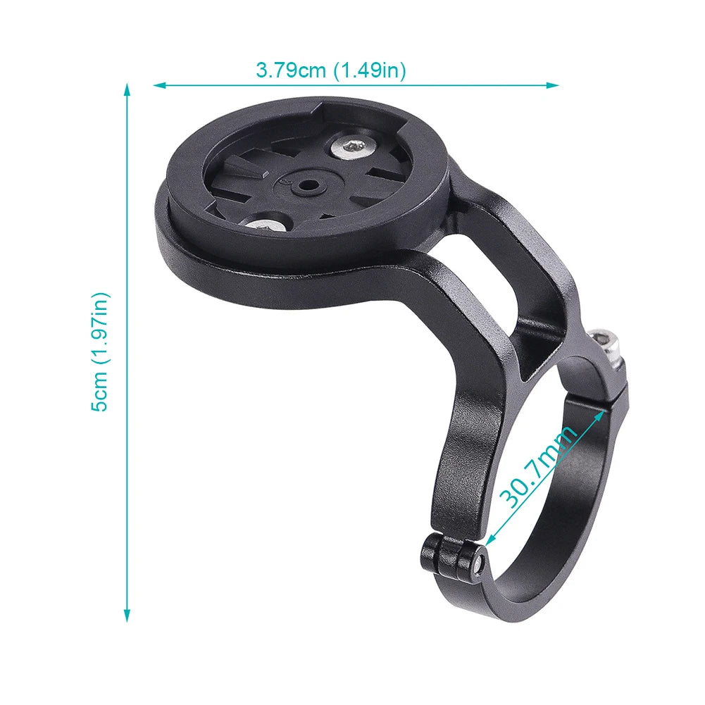Aluminium Alloy Double-sided Bike Computer Mount MTB Road Bike Code Meter Fixing Base For Garmin/Wahoo/Bryton/XOSS/IGPSPORT