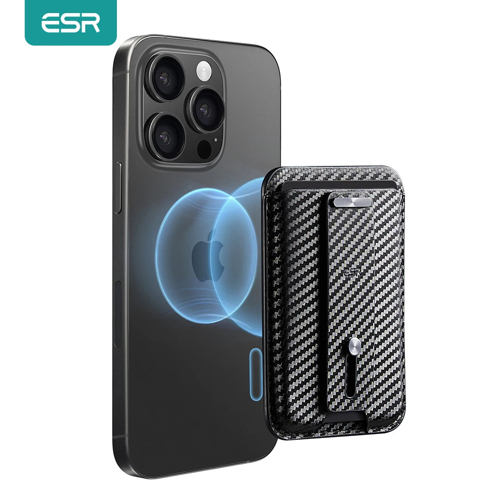ESR for MagSafe Wallet with Find My Functionality 5 Cards Holder Strong Magnetic Wallet for iPhone 16/15/14/13/12 Series
