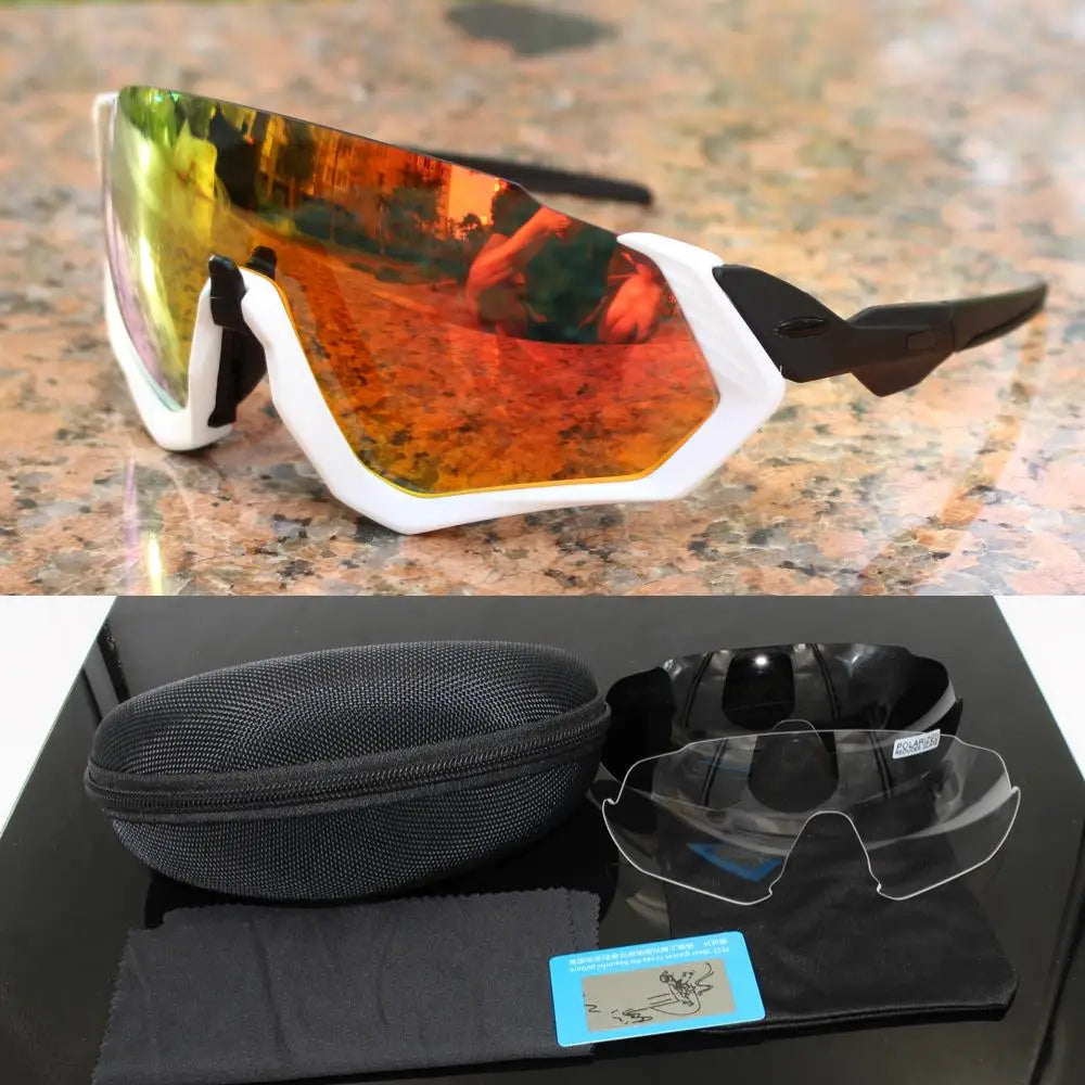 Polarized Cycling Sunglasses Sport Road MTB Mountain Bike Glasses Men Women Bicycle Eyewear Goggles Sun Protection