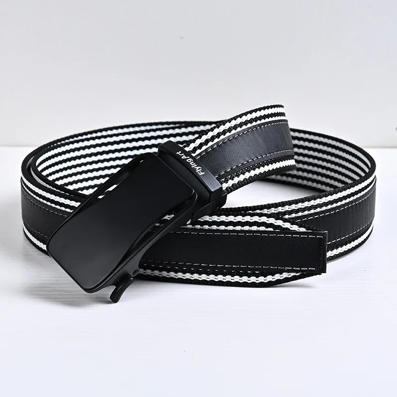 3.5cm Automatic Buckle Belt Jeans Belts For Man Designer Belts Fashion Belts Man Belt Buckle Military Accessories Mens Belt