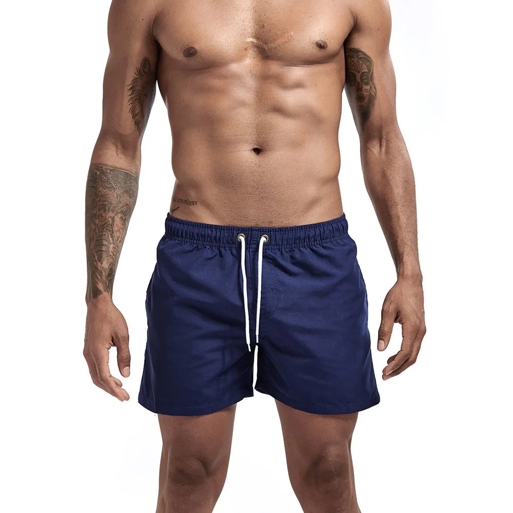Swimsuits Man 2025 Summer Beach Shorts Mesh Lined Swimwear Board Shorts Male Men&