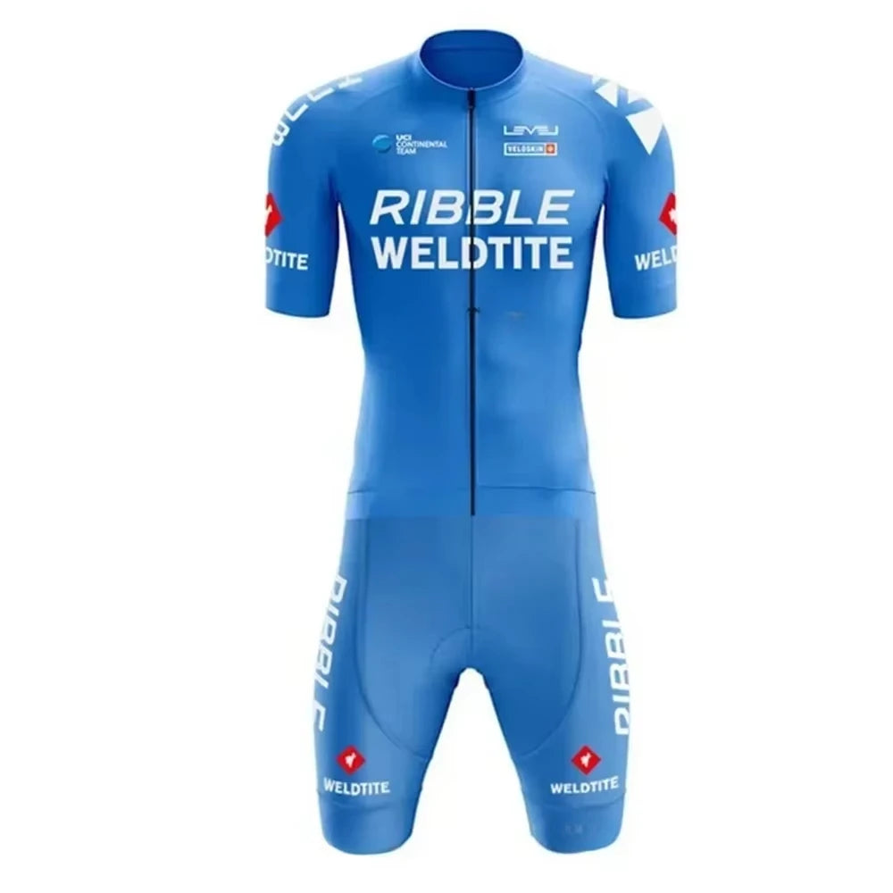 Pro team lycra aero skin suit custom logo cycling Skinsuit running ropa ciclismo bicicleta body wear triatlon triathlon