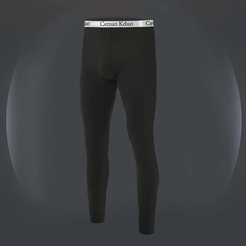 2025 New Thermal Underwear Men Winter Clothes Fleece Keep Warm Leggings Soft Underpants Also Can Sleepwear