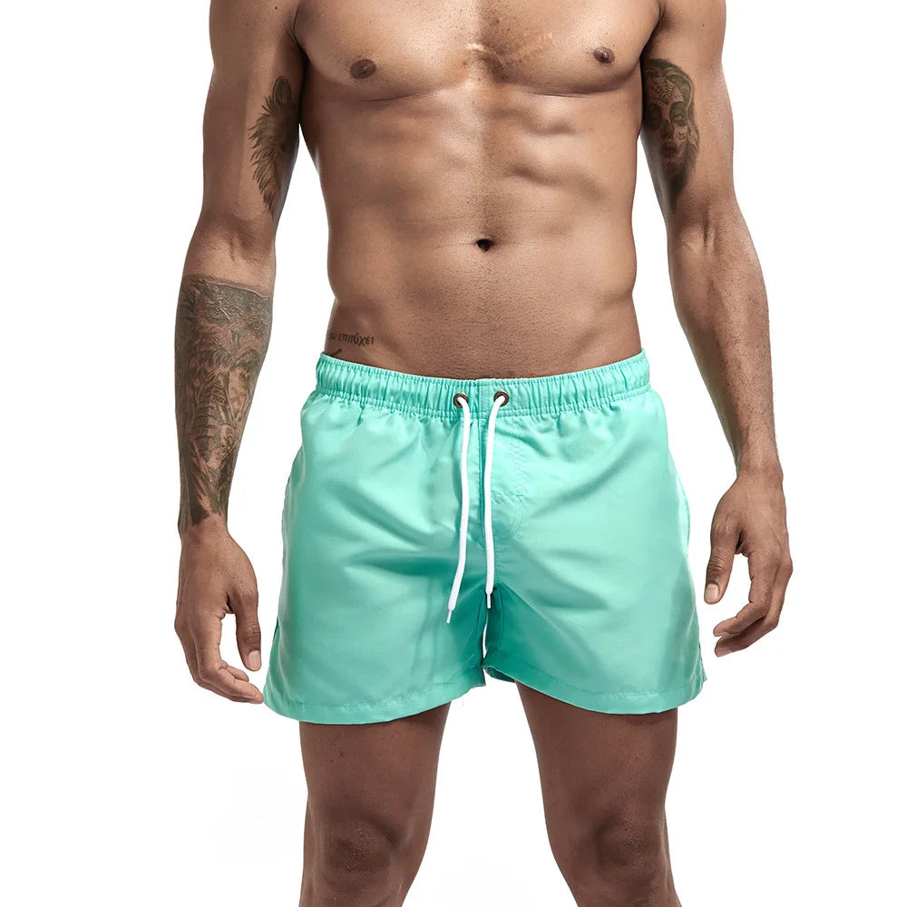 Swimsuits Man 2025 Summer Beach Shorts Mesh Lined Swimwear Board Shorts Male Men&