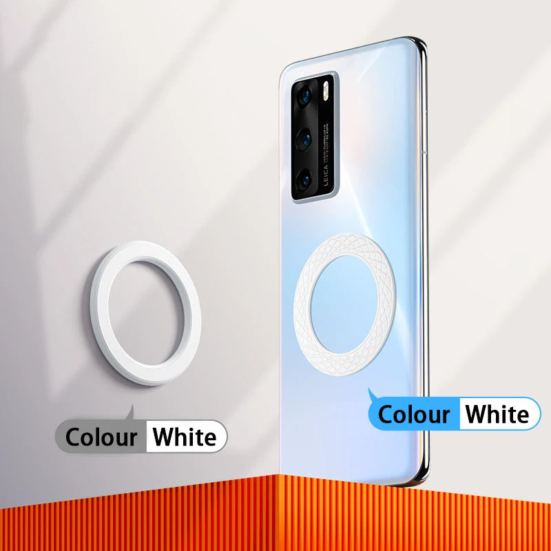 2025 New Universal Magnetic Metal Plate Ring Holder For iPhone 16 15 14 Magnet Wall Mobile Phone Holder Magnetic Car Phone Stand