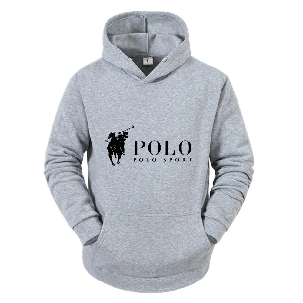 Fashionable casual hoodies for men and women in autumn and winter warm sweaters for running and fitness outdoor jerseys