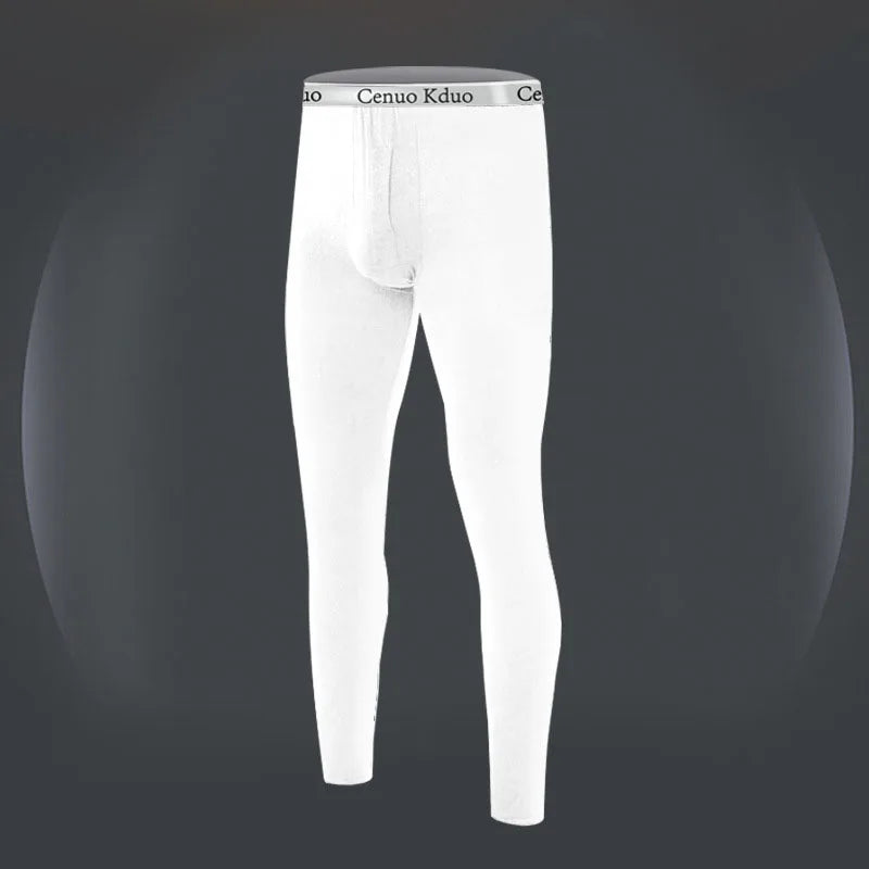 2025 New Thermal Underwear Men Winter Clothes Fleece Keep Warm Leggings Soft Underpants Also Can Sleepwear