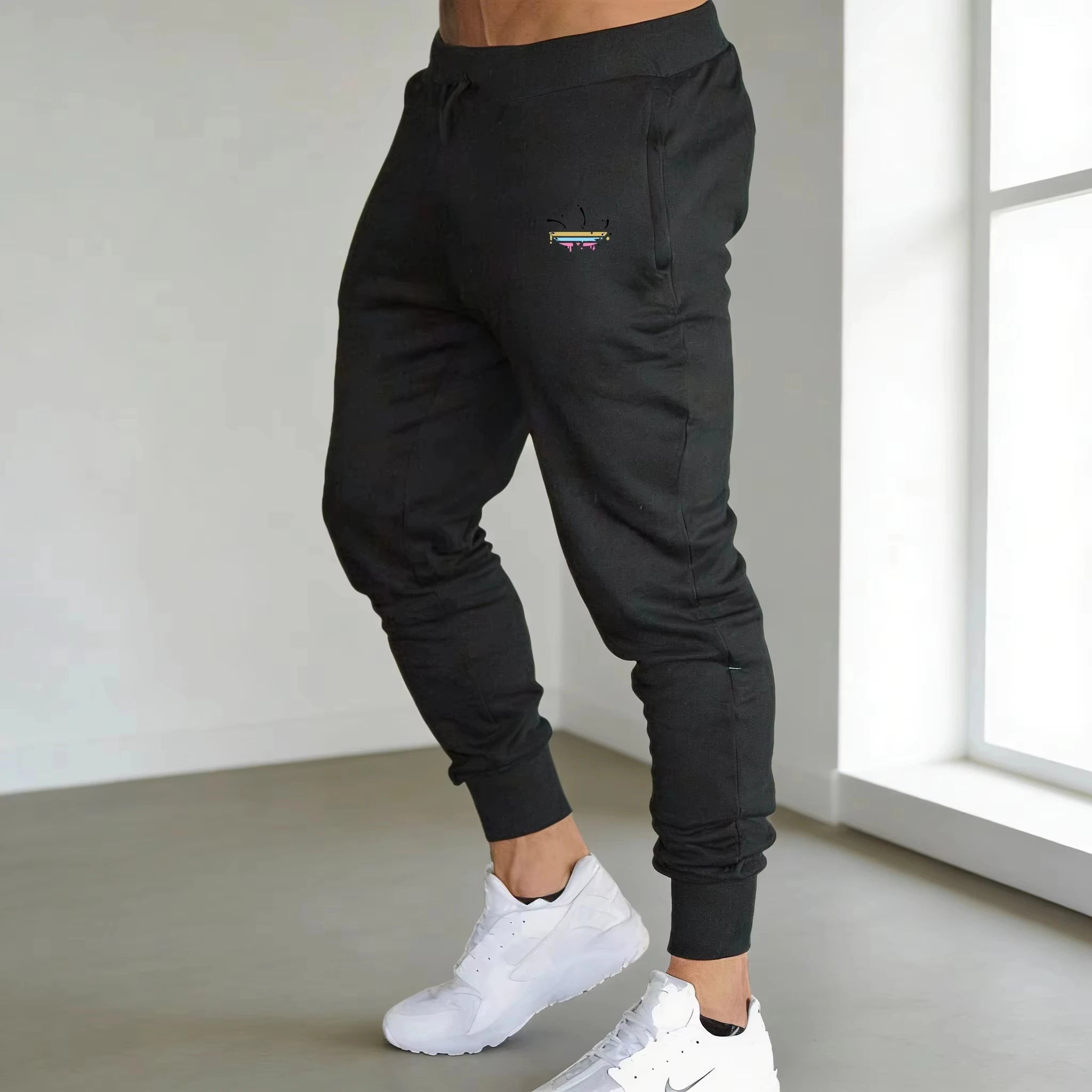 Jogger Sporty Man Pants Fitness Sports Pants Men Black Jogging Pants Men&
