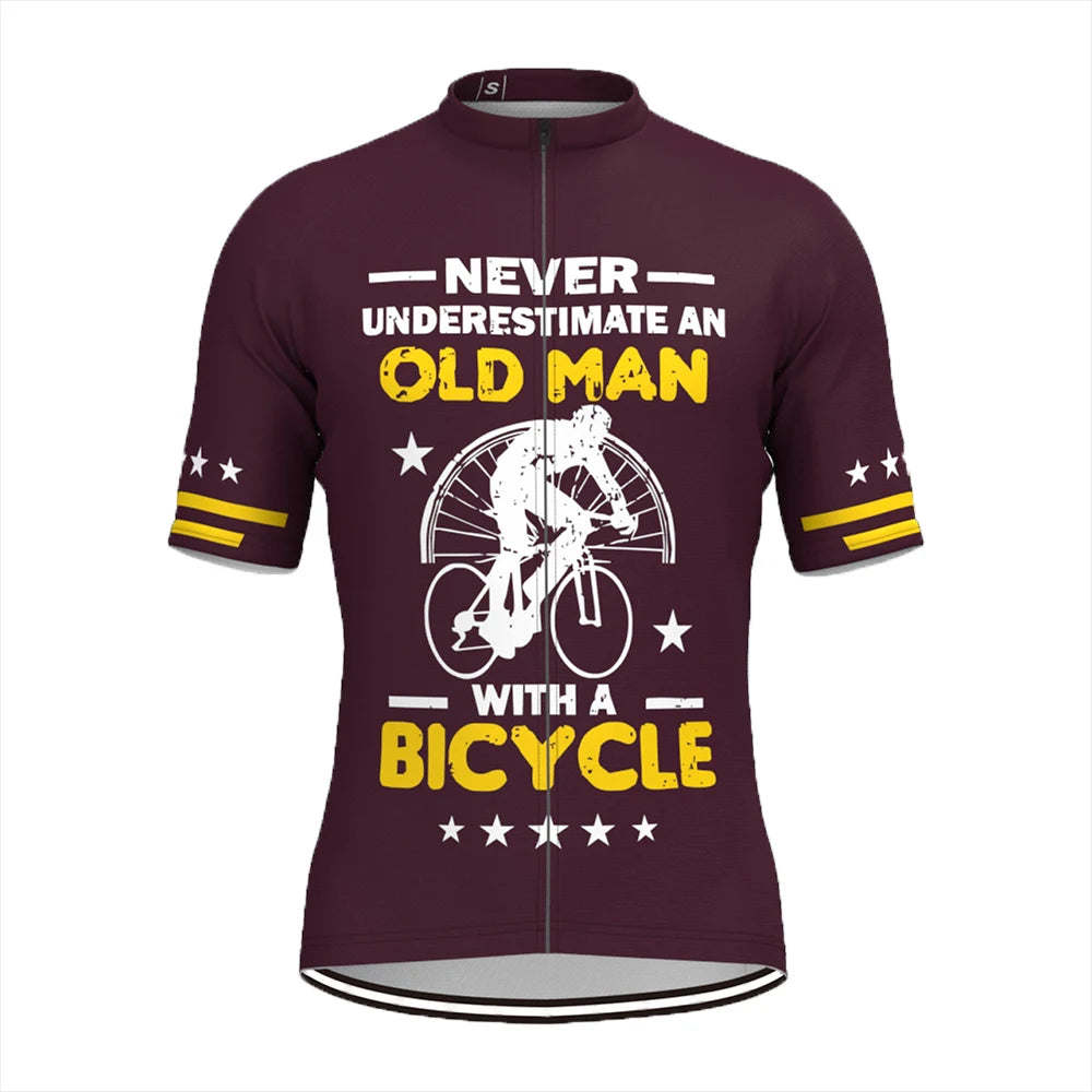 Cycling clothes mountain bikes summer short sleeved quick drying cycling sports shirt