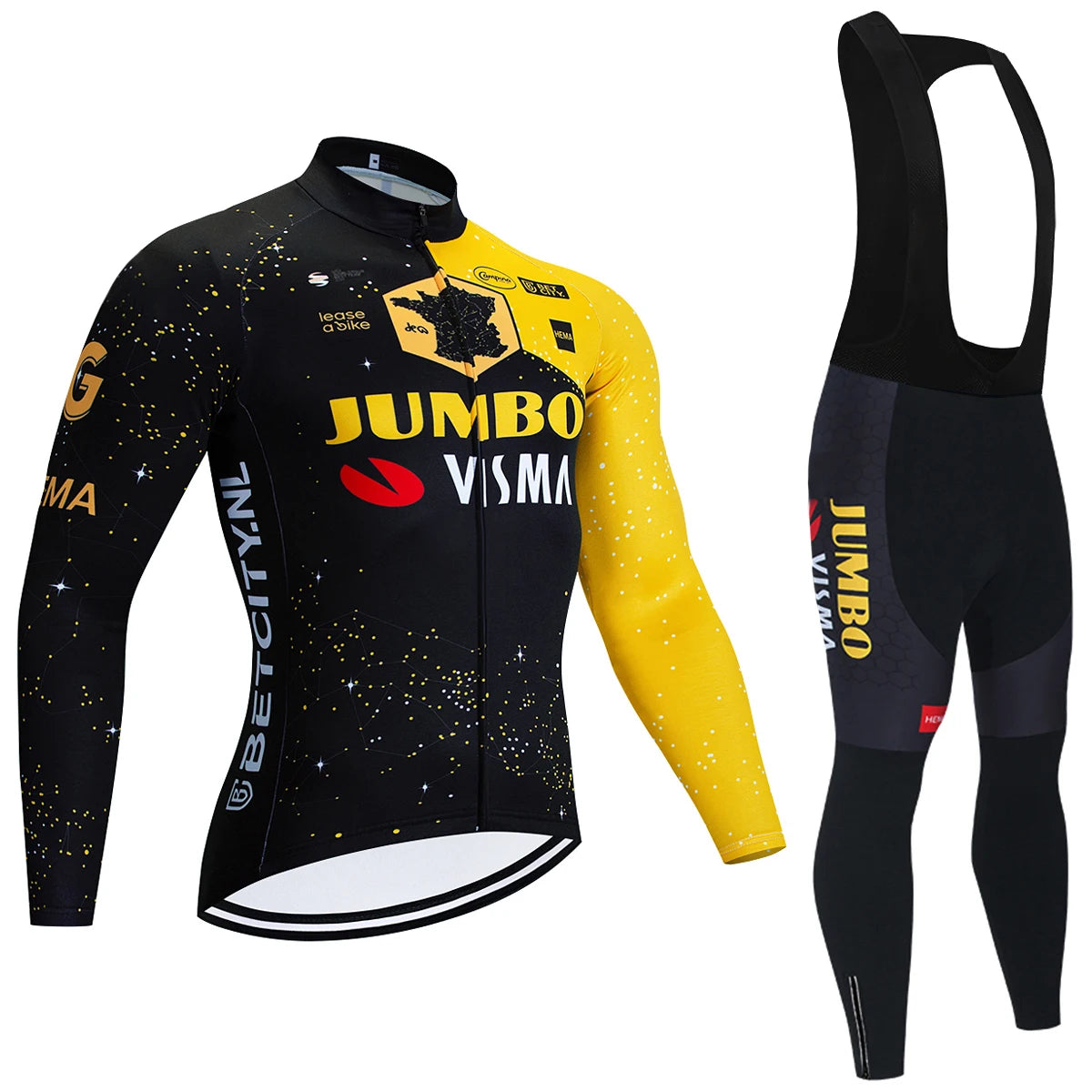 New UAE Cycling Jersey Bibs Pants Ropa Ciclismo 2027 Men Women Winter Thermal Fleece Bike Jacket Maillot Clothing