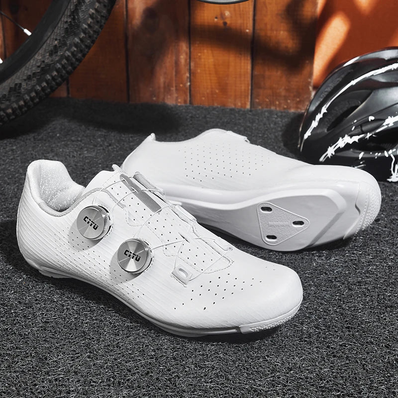 Road Cycling Shoes Speed Cycling racing Sneaker Men Cleats Shoes Self-Locking Cycling Flat Pedal Shoes Man Bike Outdoor Footwear