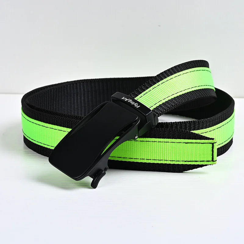 3.5cm Automatic Buckle Belt Jeans Belts For Man Designer Belts Fashion Belts Man Belt Buckle Military Accessories Mens Belt