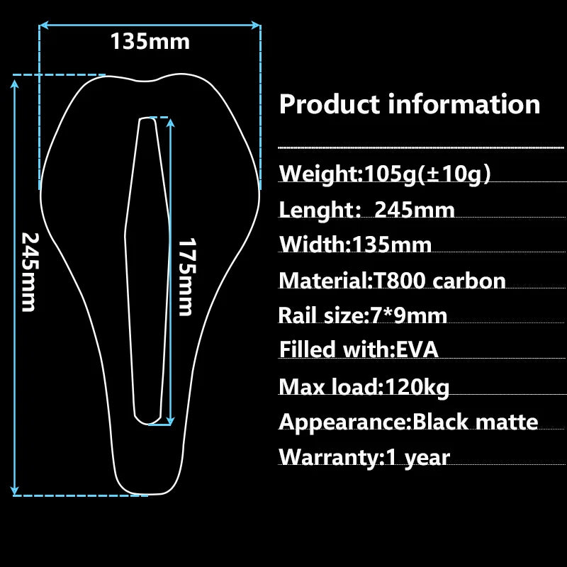 Riding trail Saddle Carbon saddle Hollow Comfortable Breathable Road bike saddle MTB Bicycle seat Cycling Saddles