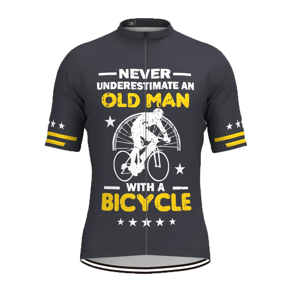 Cycling clothes mountain bikes summer short sleeved quick drying cycling sports shirt