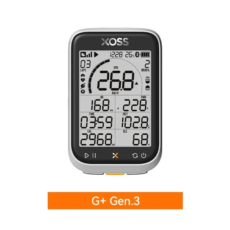 XOSS New G3 Gen3 GPS Cycling Computer Speedometer Bluetooth Tracker Waterproof Road Bicycle Cadence Speed Bicycle Odometer