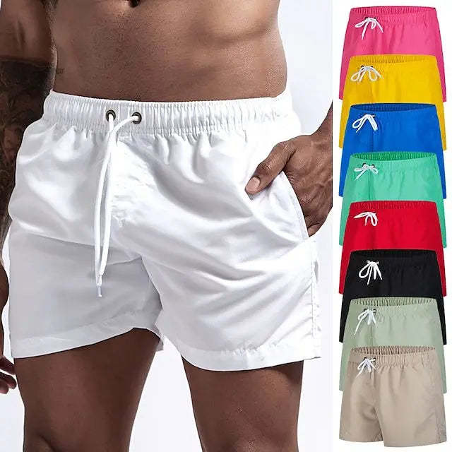 Swimsuits Man 2025 Summer Beach Shorts Mesh Lined Swimwear Board Shorts Male Men&