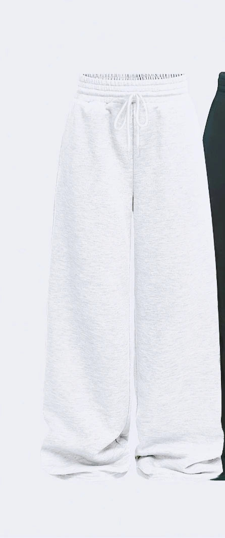 Casual Pants for Women: Simple Front-Tie Loose Fit Wide-Leg Trousers, Perfect for Spring, Summer, and Fall Everyday Comfortable