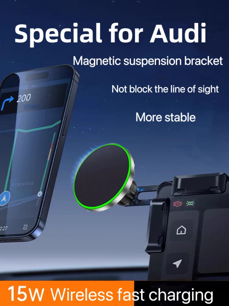 For Audi A4/A5/RS4/S5 Q2L/Q5L Mobile Phone Car Holder Car Screen Navigation Mobile Phone Holder Modified Accessories