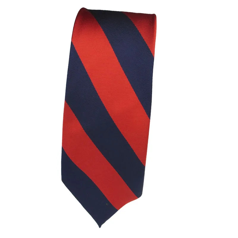 Red Tie ForMen Elegant Silk Necktie Legami White Stripe Solid Women Cravate Corbata Wedding Luxury Suit Man tuxed Gift Gravatas