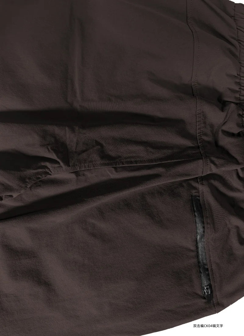 Outdoor Pants Men Quick Dry Straight Running Hiking Pants Elastic Lightweight Yoga Fitness Exercise Sweatpants Joggers