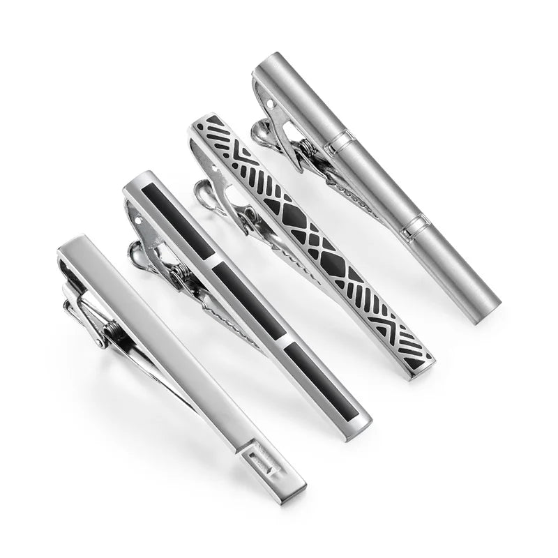 Minimalist Tie Clip For Men Tie Clip To Man Shirt Business Party Gift Box Jewelry Men&