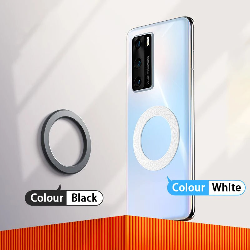 2025 New Universal Magnetic Metal Plate Ring Holder For iPhone 16 15 14 Magnet Wall Mobile Phone Holder Magnetic Car Phone Stand