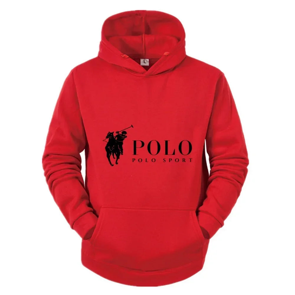Fashionable casual hoodies for men and women in autumn and winter warm sweaters for running and fitness outdoor jerseys