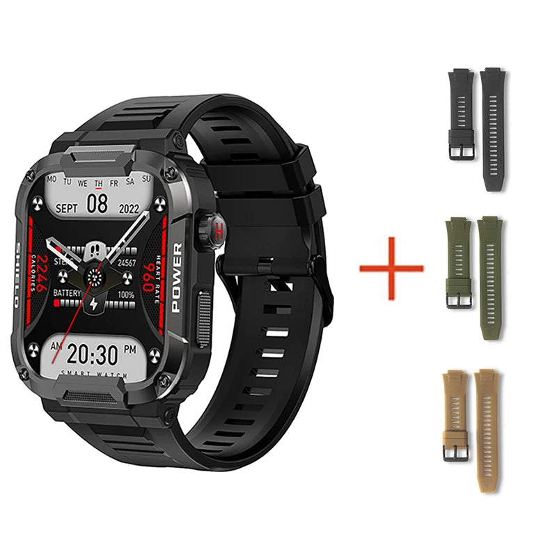 Original Smart Watch Men GPS Tracker Wireless Call Fitness Hours Waterproof Sport Smartwatch for Women Android IOS Phones 2025