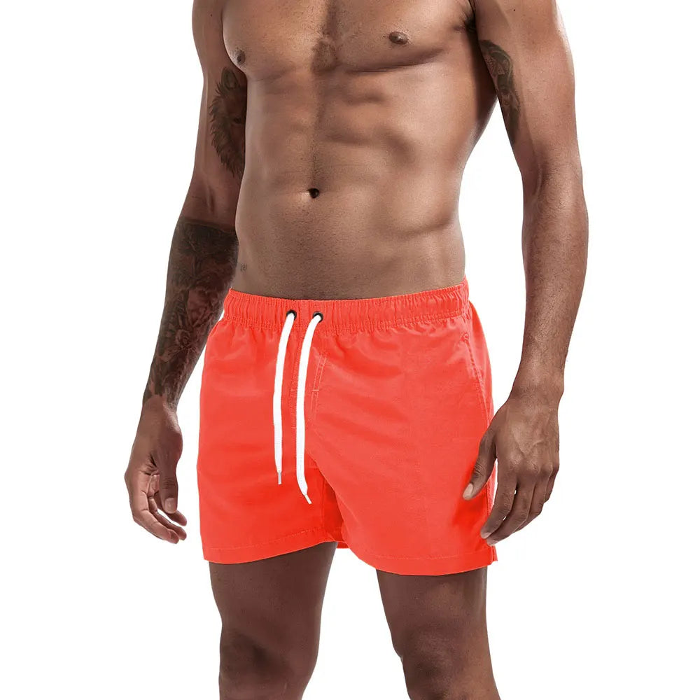 Men Swimming Beach Wear Shorts Board Mens Swimwear Boarding Board GYM Running Pants Swimsuit Swim suit Short Homme Zwem